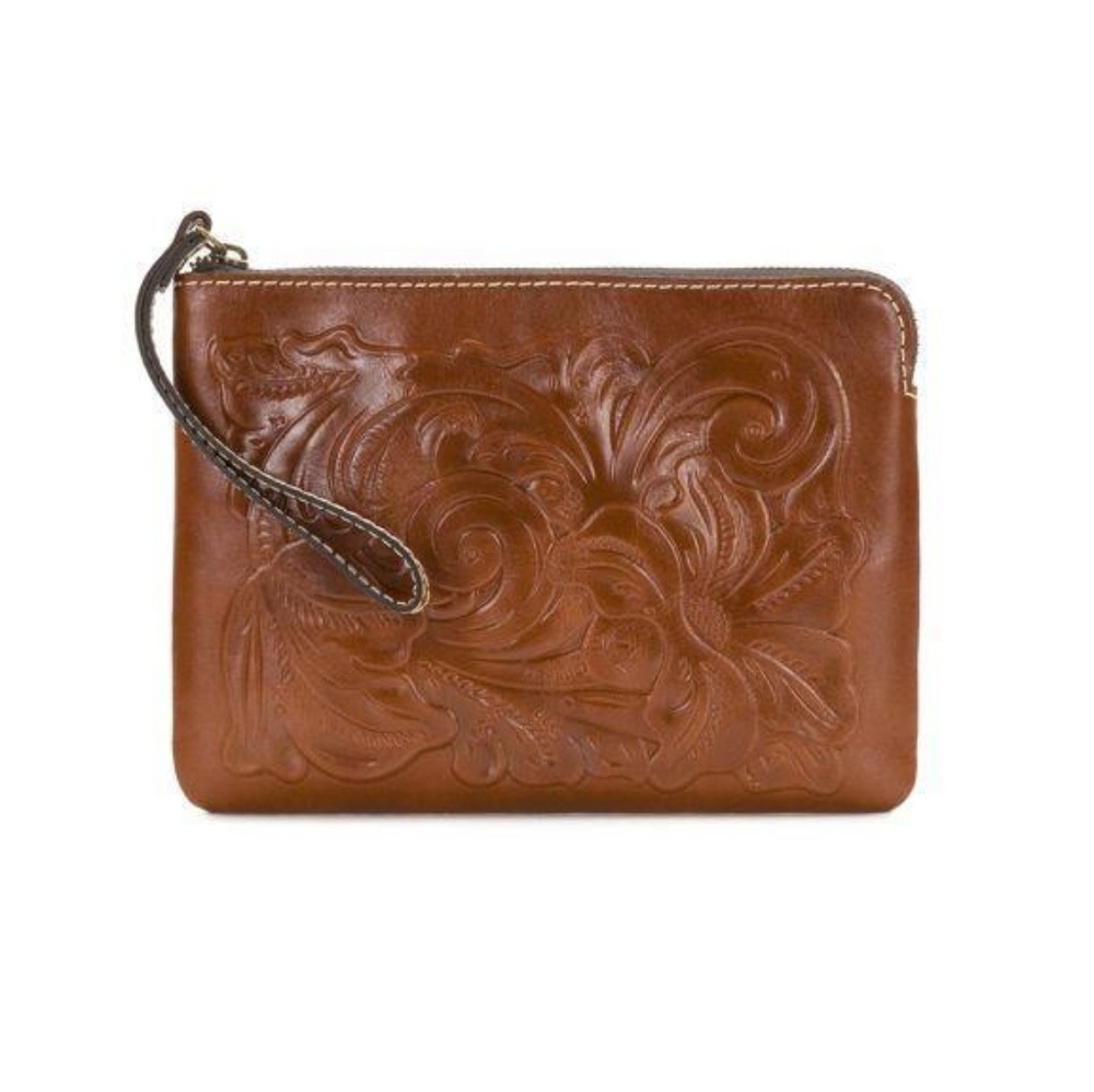 Patricia Nash "Tooled Cassini" Wristlet